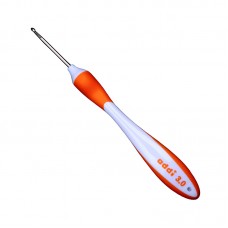 Крючок, вязальный с эргономичной пластиковой ручкой addiSwing Maxi, N3, 17 см
