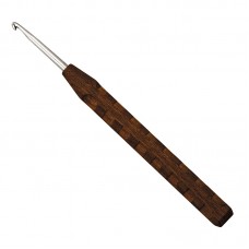 Крючок, вязальный с ручкой из грецкого ореха addiNature Walnut Wood N2,5, 16 см
