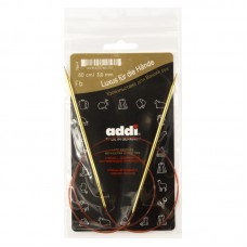 Спицы, круговые, с удлиненным кончиком, позолоченные, N3, 80 см