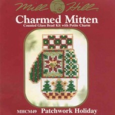 Набор для вышивания Праздник в стиле пэчворк 5,72 х 7,62 см MILL HILL MHCM49  5,72 х 7,62 см MILL HILL MHCM49